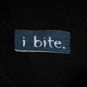 i bite. Patch - Blue