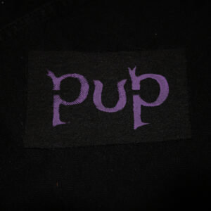 pup Patch - Black/Purple